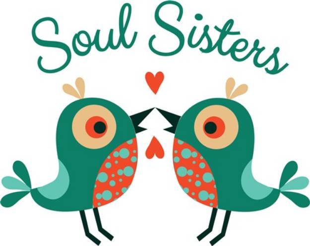 Picture of Soul Sisters SVG File
