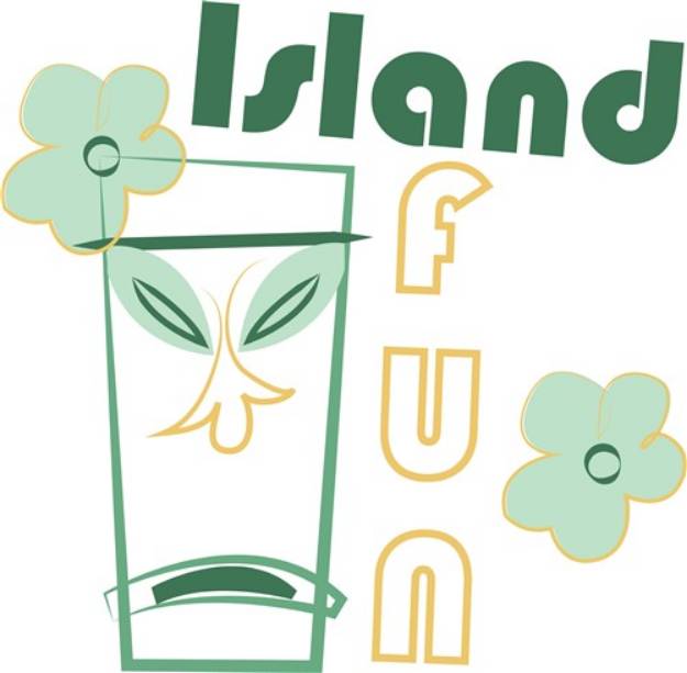 Picture of Island Fun SVG File