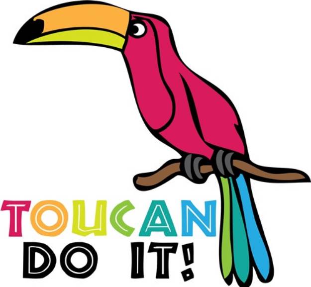 Picture of Toucan Do It! SVG File