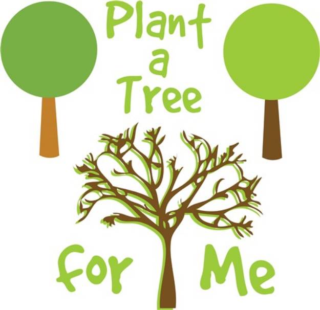 Picture of Plant A Tree SVG File