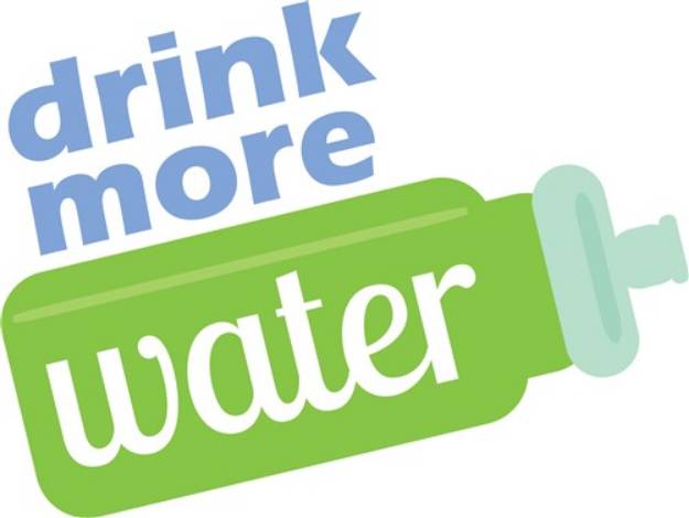 Picture of Drink More Water SVG File