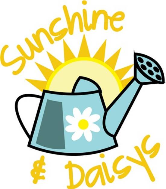 Picture of Sunshine Daisies SVG File