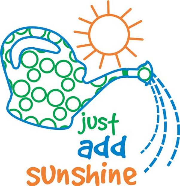 Picture of Just Add Sunshine SVG File