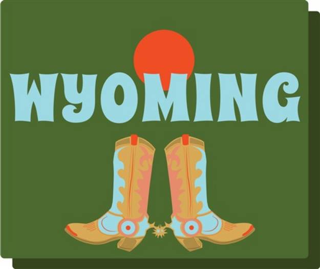 Picture of Wyoming Equality State SVG File