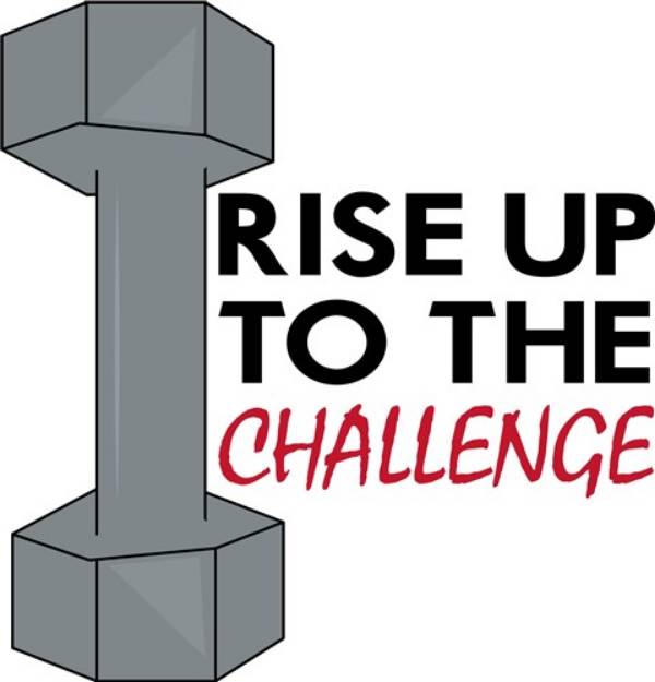 Picture of Rise To The Challenge SVG File