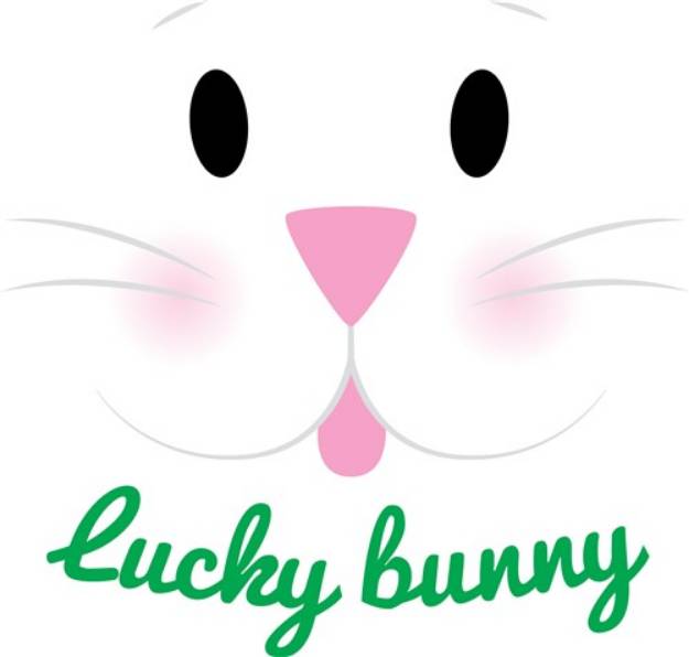 Picture of Lucky Bunny SVG File