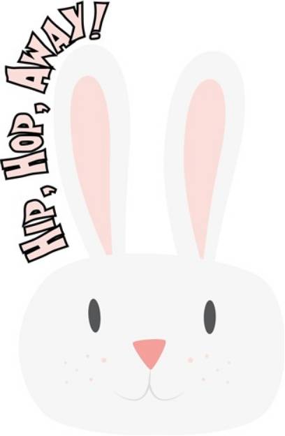 Picture of Hip Hop Away Bunny! SVG File