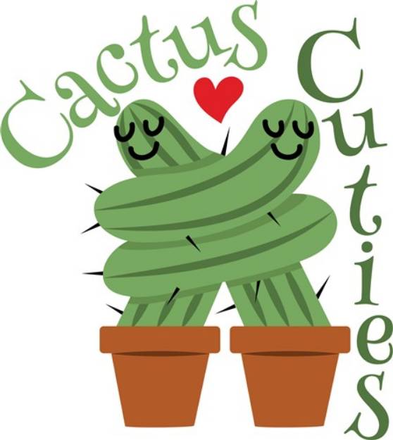Picture of Cactus Cuties SVG File