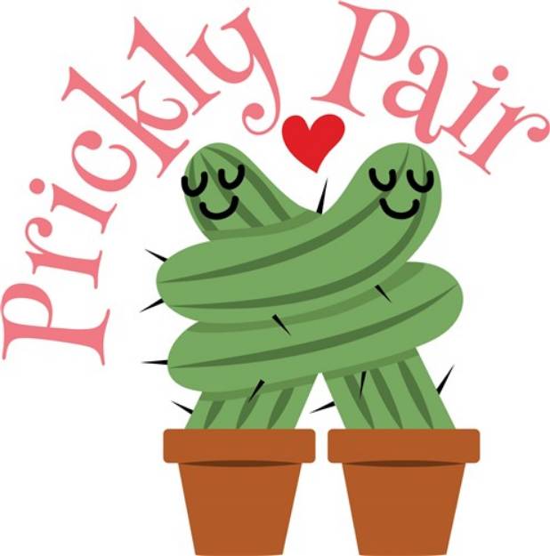 Picture of Prickly Pair SVG File