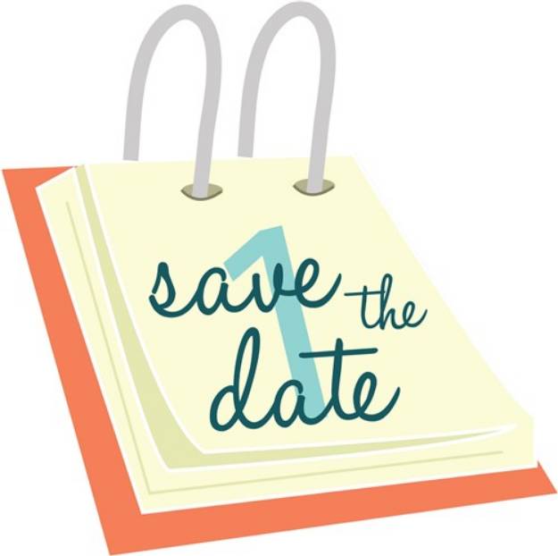 Picture of Save The Date SVG File