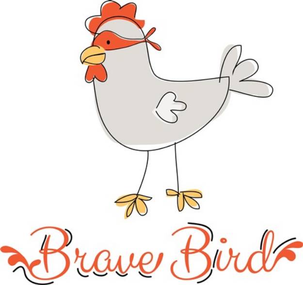 Picture of Brave Bird SVG File