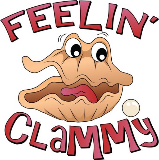 Picture of Feeling Clammy SVG File
