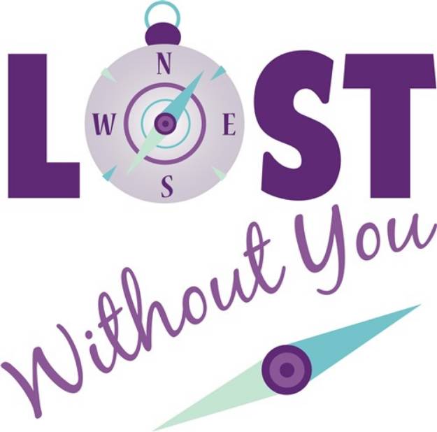 Picture of Lost Without You SVG File