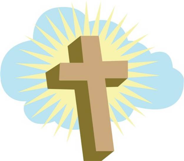 Picture of Love Of God Cross SVG File