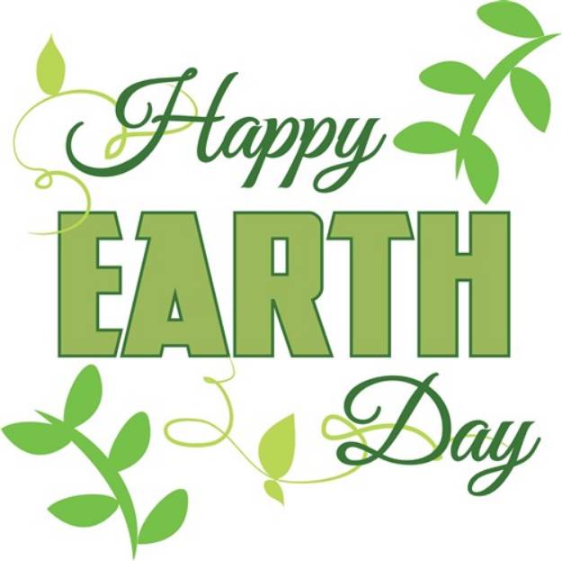 Picture of Happy Earth Day SVG File