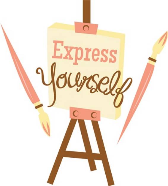 Picture of Express Yourself SVG File