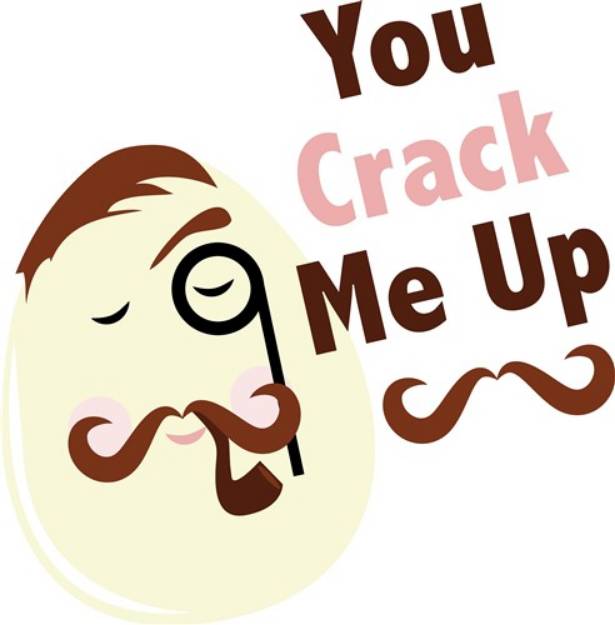 Picture of Crack Me Up SVG File
