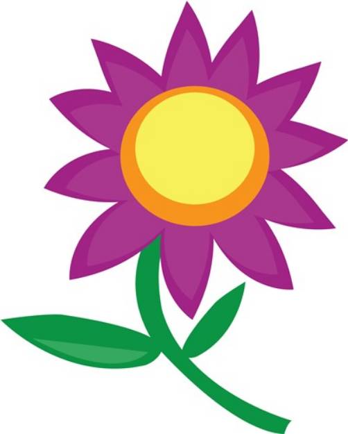 Picture of Spring Flower SVG File