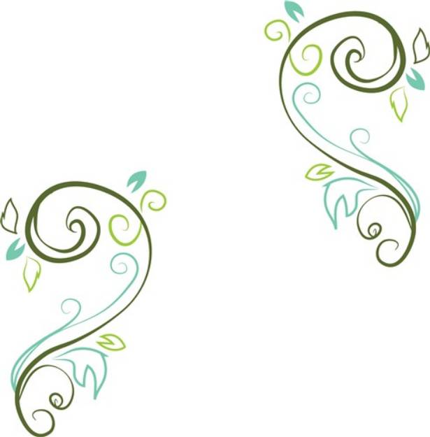 Picture of Swirls SVG File