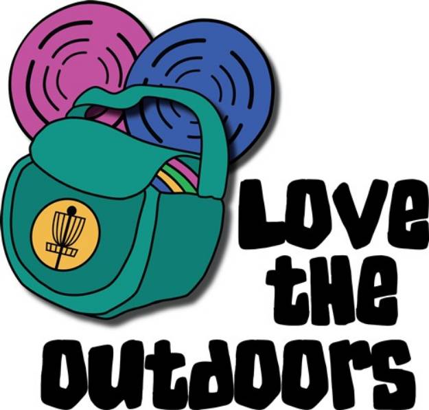 Picture of Love The Outdoors SVG File