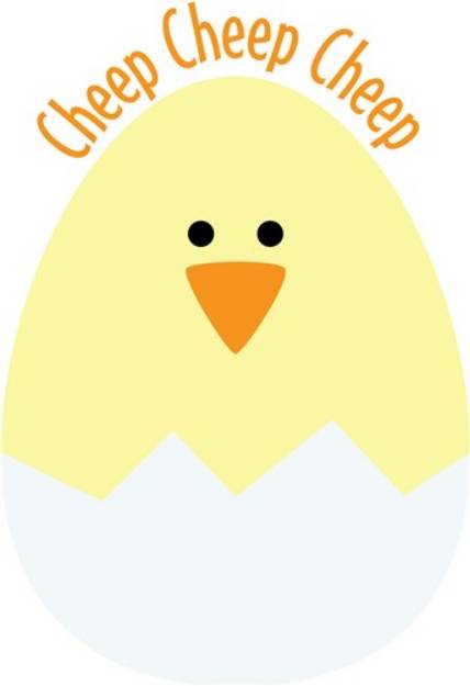 Picture of Cheep Cheep Cheep SVG File