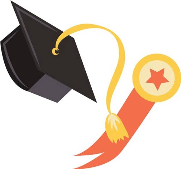 Picture of Graduation Cap SVG File