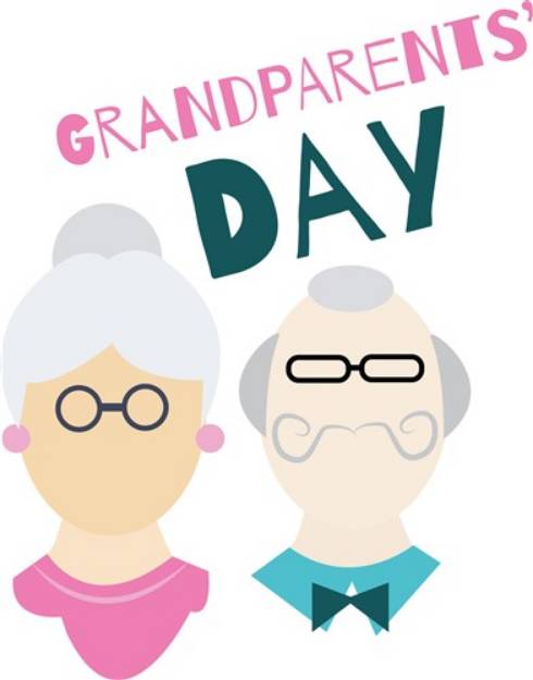 Picture of Grandparents Day SVG File