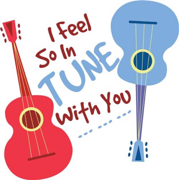 Picture of In Tune With You SVG File