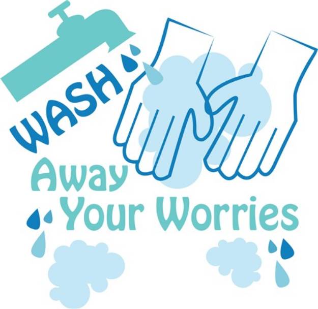 Picture of Wash Away Your Worries SVG File