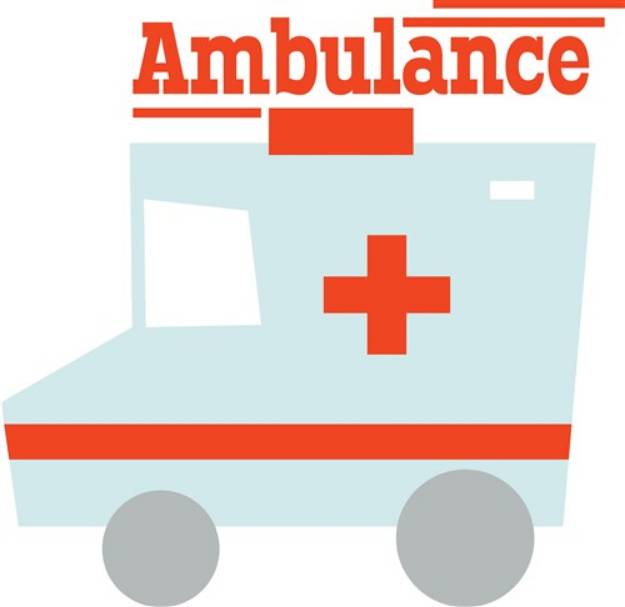 Picture of Ambulance SVG File