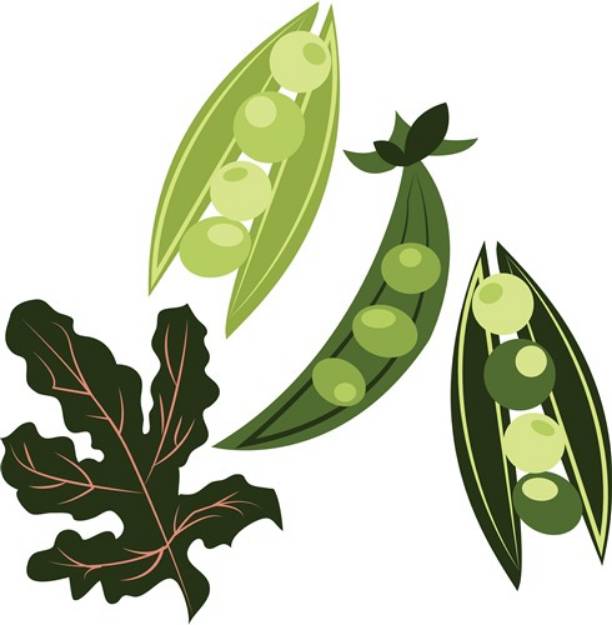 Picture of Peas SVG File