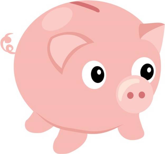 Picture of Piggy Bank SVG File