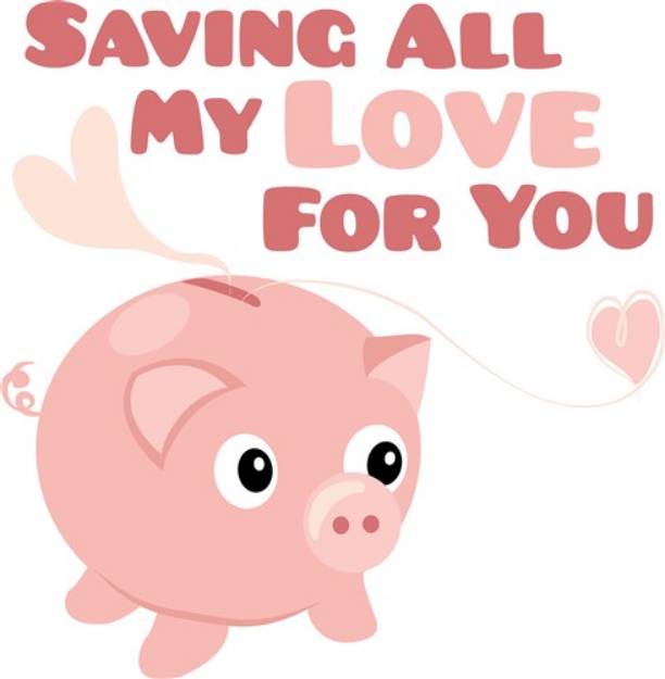 Picture of Saving My Love SVG File