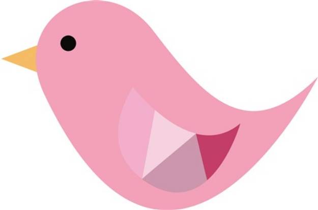 Picture of Pink Bird SVG File
