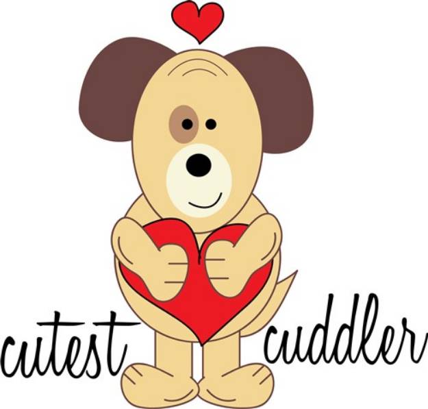 Picture of Cutest Cuddler SVG File