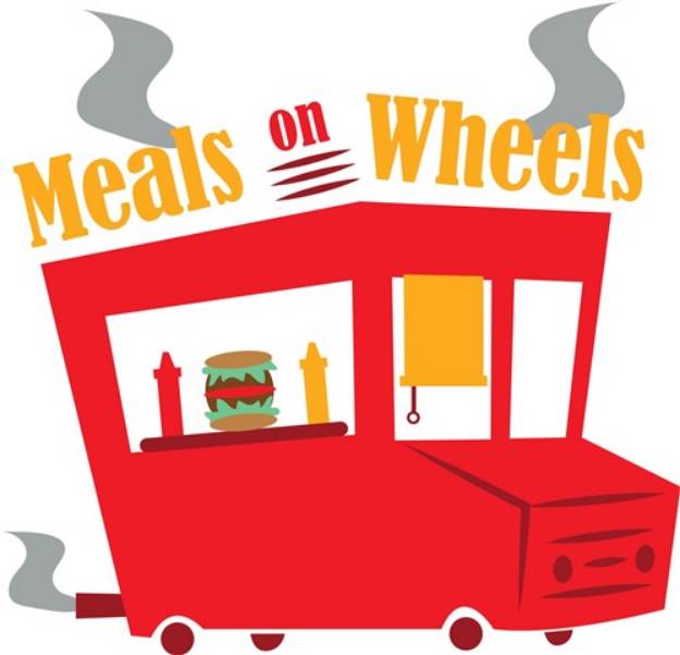 Picture of Meals On Wheels SVG File