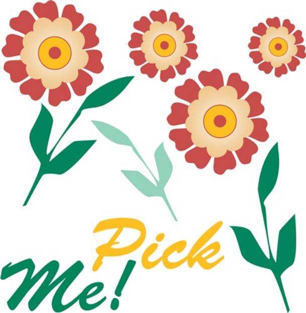 Picture of Pick Me! SVG File
