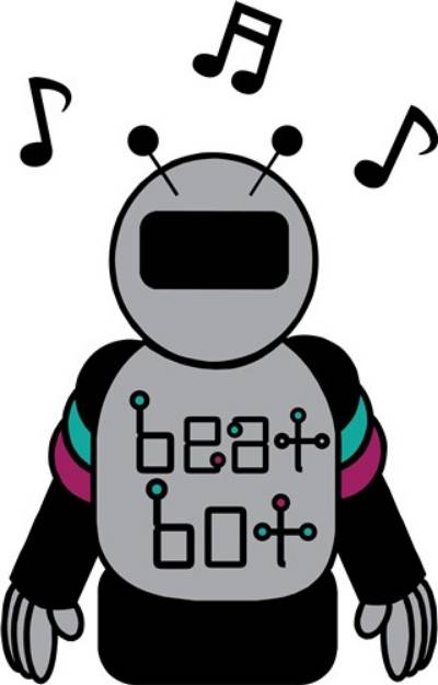 Picture of Beet Bot SVG File