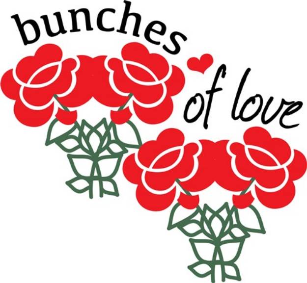 Picture of Bunches Of Love SVG File