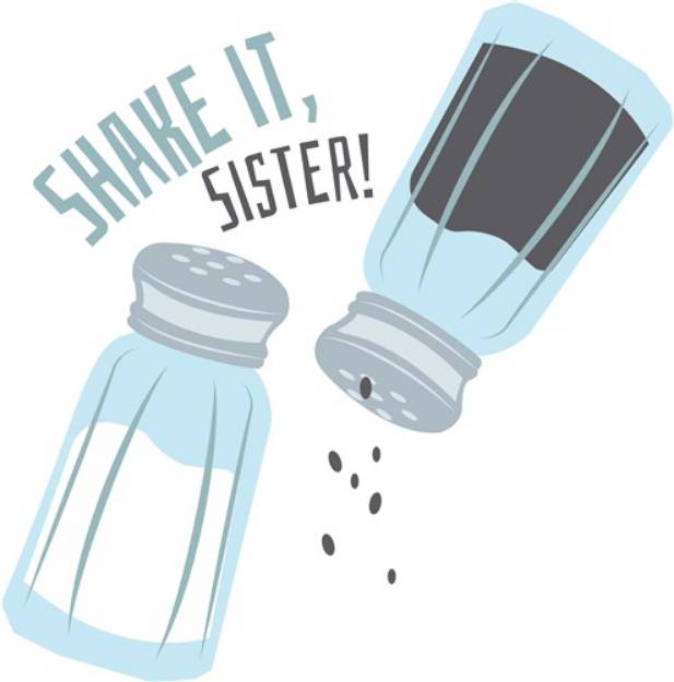 Picture of Shake It, Sister! SVG File