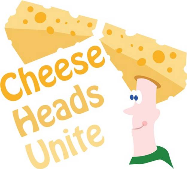 Picture of Cheese Heads Unite SVG File