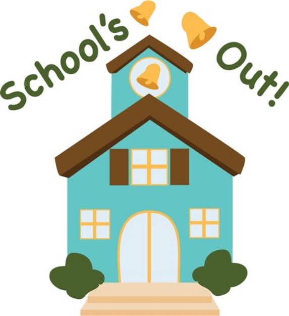 Picture of Schools Out! SVG File
