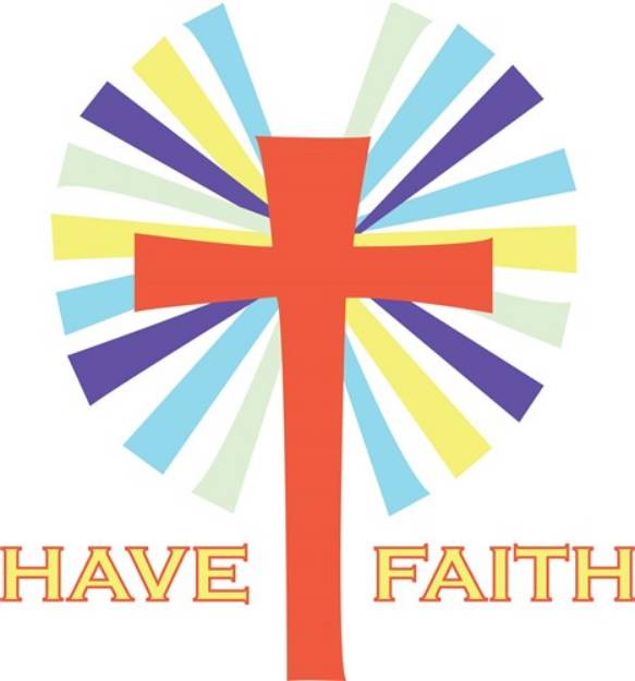 Picture of Have Faith SVG File