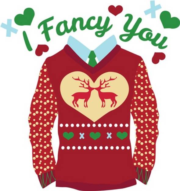 Picture of I Fancy You SVG File