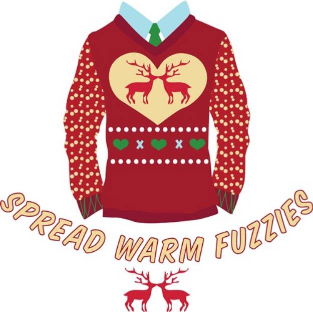 Picture of Spread Warm Fuzzies SVG File