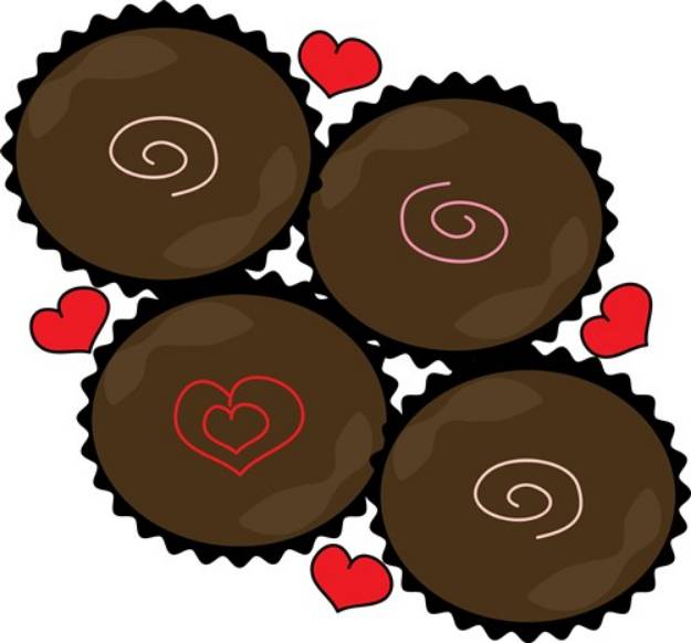 Picture of Chocolates SVG File
