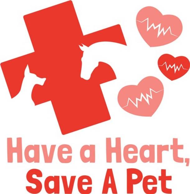 Picture of Save A Pet SVG File