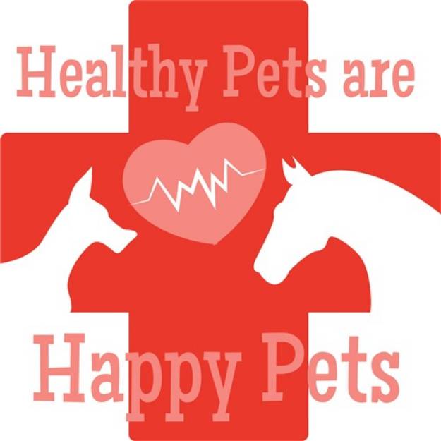 Picture of Healthy Pets SVG File