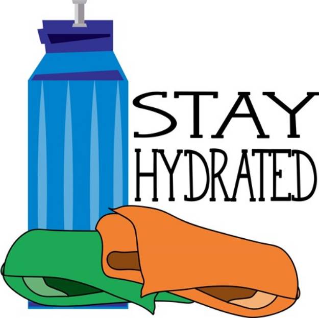 Picture of Stay Hydrated SVG File