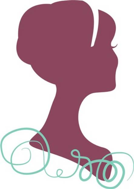 Picture of Cinderella''s Profile SVG File